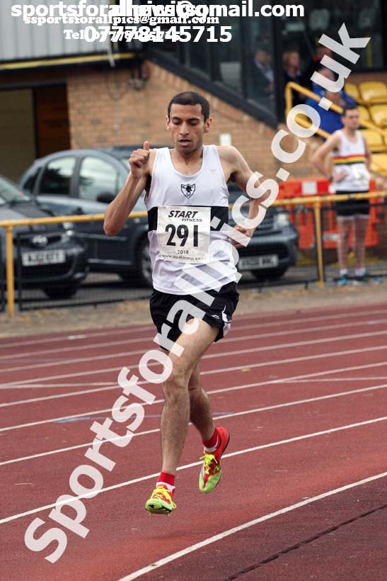 Stan Long Mile Trophy, 2018 North Eastern Grand Prix, Monkton Stadium, Jarrow. Photo: David T. Hewitson/Sports for All Pics